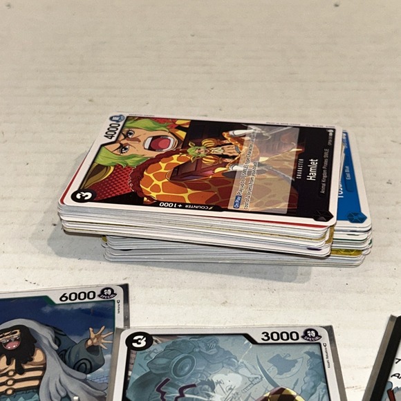 One Piece TCG Lot Of 75 Cards Some In Sleeves E3 - Picture 5 of 5